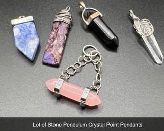 Stone Pendants