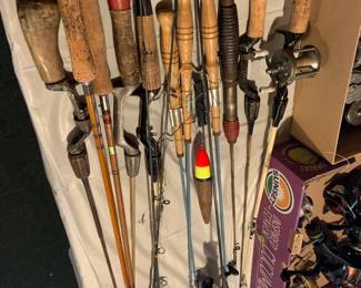 Misc. Fishing rods