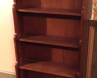 Handmade walnut shelf, handmade in Tennessee, dated 1949.