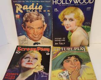 Early Hollywood Fan Magazines Greta Garbo