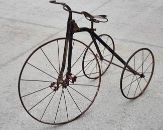 Antique tricycle