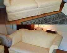 Yellow Couch And Love Seat