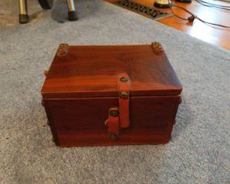 Wooden Box Purse