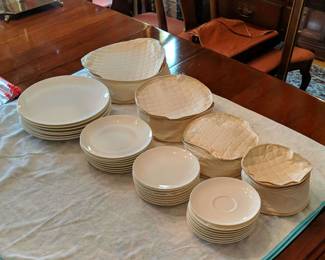 Mikasa Bone China Plates With Storage Bags