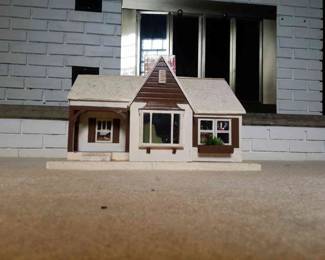 Vintage Christmas Dollhouse Decor