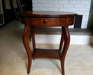 Oval End Table