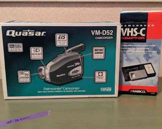 Palmcorder Camcorder And VHS Adaptor