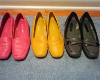 Ladies Enzo Angiolini Shoes 3 Pair