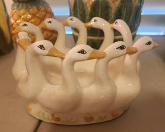 Holland Mold Ring Of Geese Centerpiece