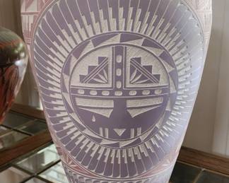 JR Diane Aragon Laguna  Acoma  Pottery