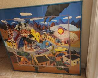 "Ajo Al’s" by Stephen Morath & Mat Design by Christine of Santa Fe