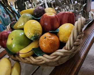 Ceramic Fruit Basket