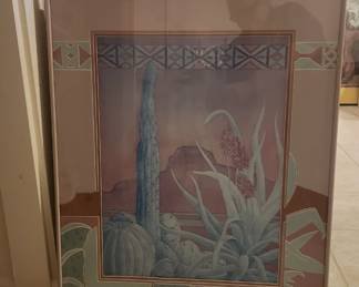 Art by B. Jaeger 1982 &  Mat Design by Christine  1989