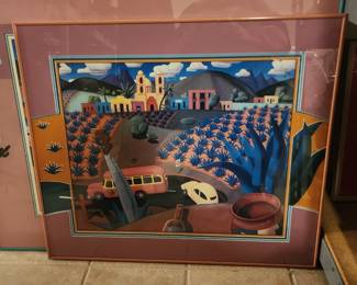 "Tequila Town" by Stephen Morath & Mat Unsigned