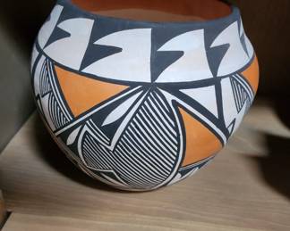 Native American Acoma Pottery signed H.A
