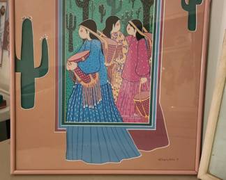 "Desert Harvest" by Virginia Stroud & Mat Design by Christine