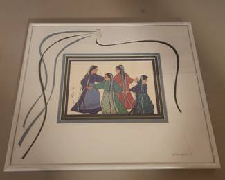  Art by Virginia Stroud & Mat Design by Christine