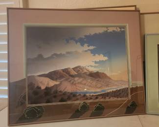 "Edge of Light" by Doug West & Mat Design by Christine