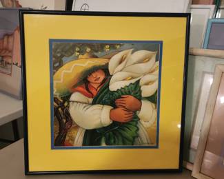 "Moonlight and Yellow Trumpets" by Linda Carter Holman