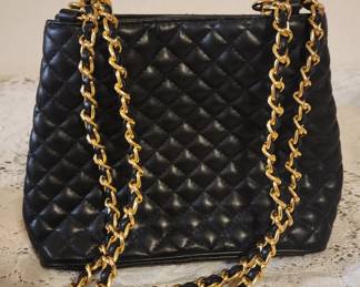 Lord & Taylor Quilted Shoulder Bag