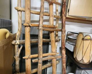 Wood Leaning Ladders