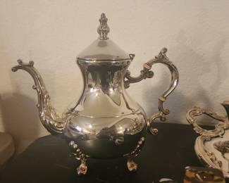 Silver Plated Coffee Pot