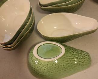Avocado Serving Dishes