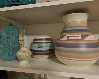 Nandi Native American Southwest Pueblo Pottery Acoma