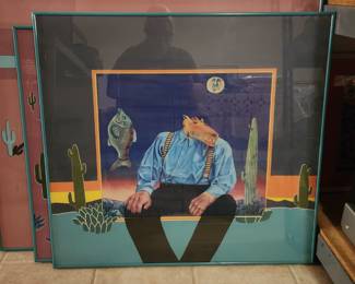 "Catcher of Fish" by Markus Pierson & Mat Design by California Artist