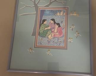 "Camp Talk" by Virginia Stroud & Mat Design by Christine of Santa Fe