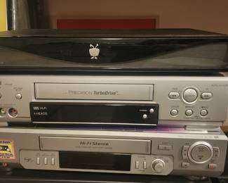 Tivo Roamio Plus DVR Model TCD848000 & VHS Players
