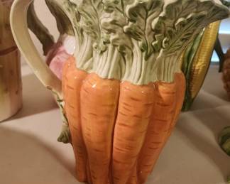 Fitz & Floyd Carrot Pitcher