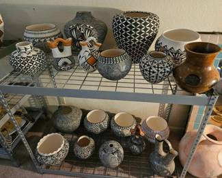 Mostly Pueblo Pottery