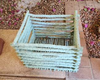 Hand Made Cactus Crate