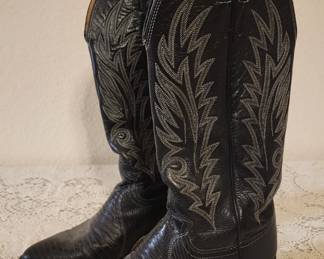 Black Cowboy Boots 