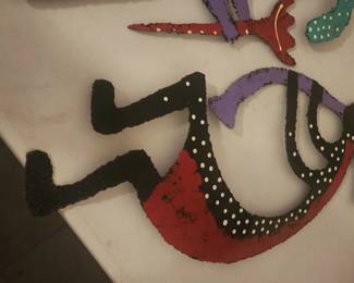 Kokopelli Metal Art