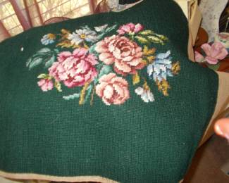 Needlepoint cushion cover