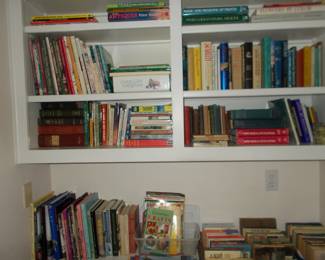 The "little library" in the holiday room
