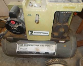 115/230 Sears air compressor   works