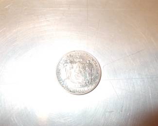 Front side Maine half dollar
