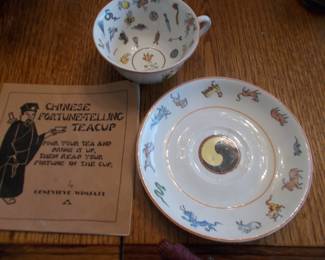 Fortune telling tea cup