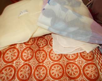 Silk and other scarves
