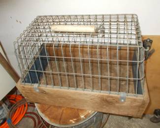 Hand crafted pet carrier