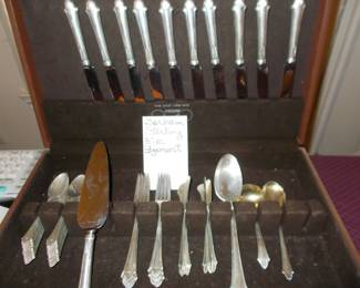 Gorham Sterling 57 pc Edgemont/Old Georgian 