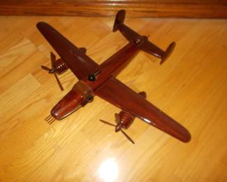 Vintage wooden plane made in Viet Nam 