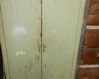 Vintage metal cabinet needs TLC