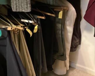 Bedroom closet - men’s 