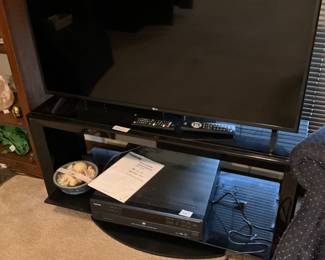 TV stand & LG TV 