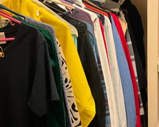 Bedroom closet - women’s clothing