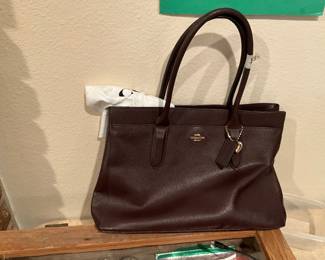 Coach purse with original storage bag